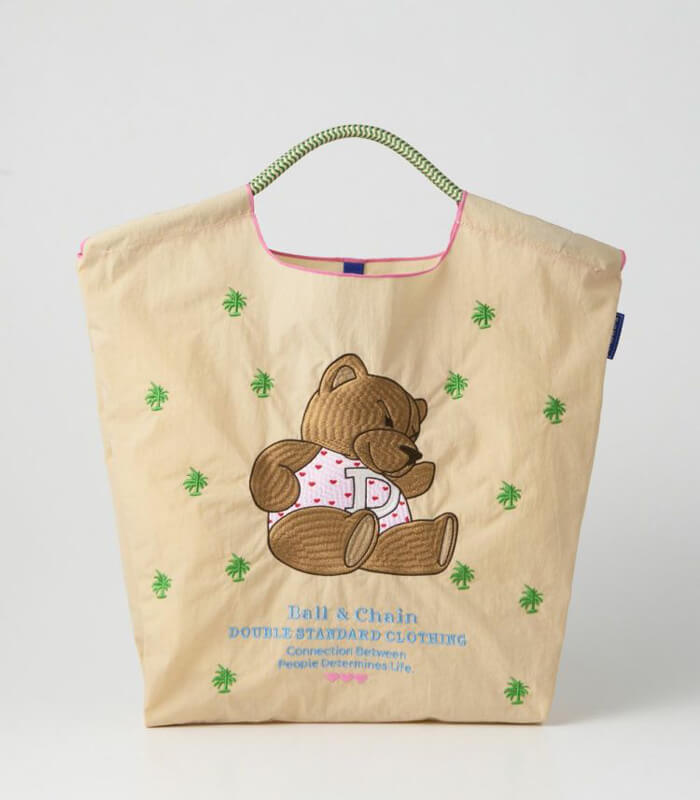 【DOUBLE STANDARD CLOTHING】シッティングベア ミニショッピングバッグ★☆0400-006-261