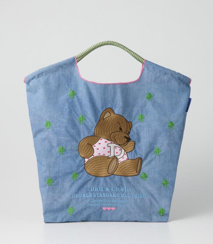 【DOUBLE STANDARD CLOTHING】シッティングベア ミニショッピングバッグ★☆0400-006-261