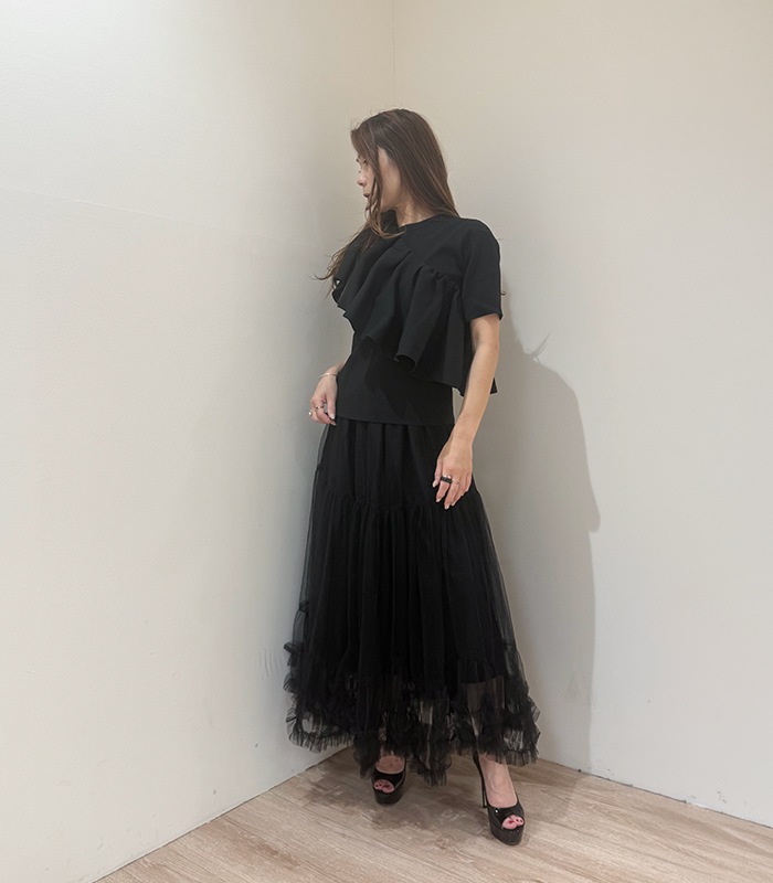 【PICCIN PERLA】ケープ付きニット★☆908420