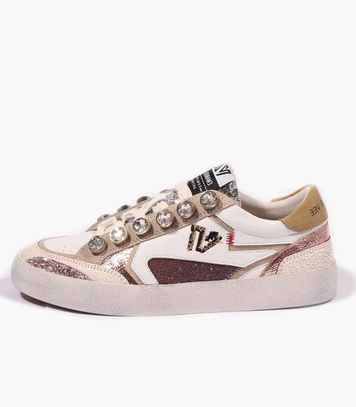 【EMANUELLE VEE】異素材スニーカー★90020