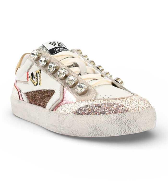 【EMANUELLE VEE】異素材スニーカー★90020