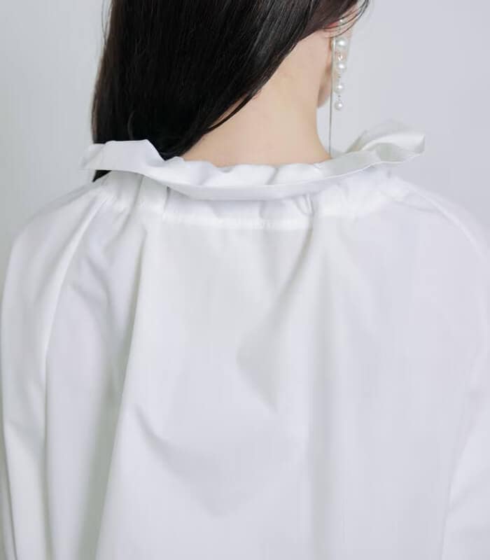 PICCIN】ザビエルビッグカラーグログランリボンブラウス144610 | WEAR