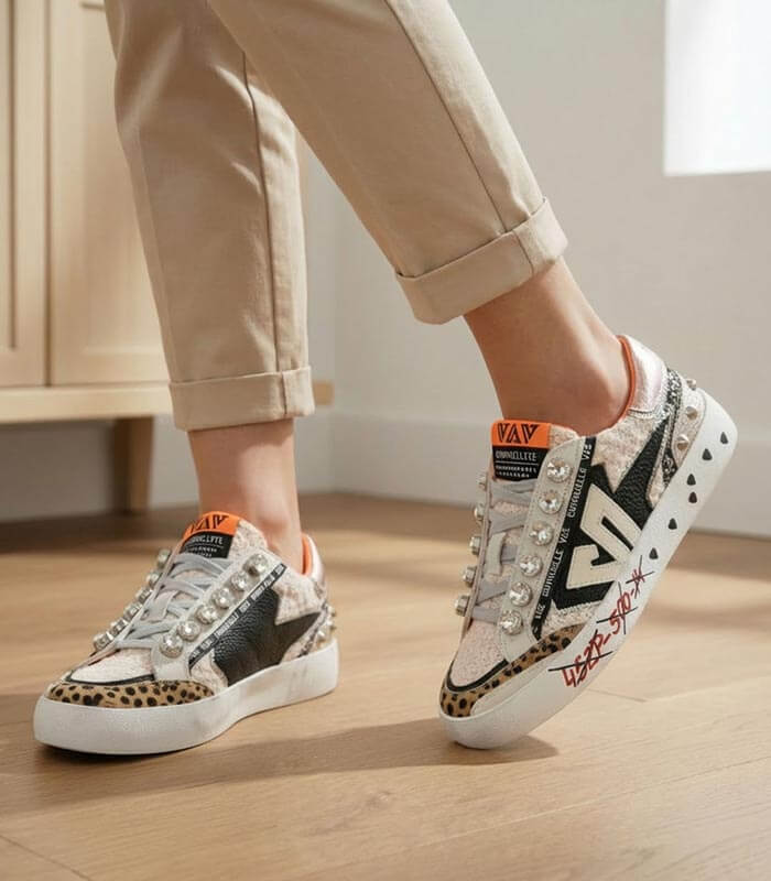 【EMANUELLE VEE】グラフィックスニーカー★90022