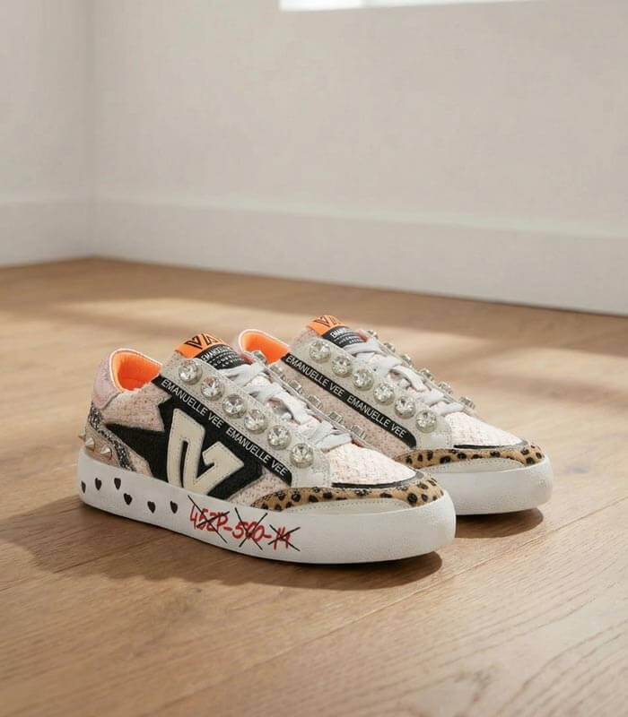 【EMANUELLE VEE】グラフィックスニーカー★90022