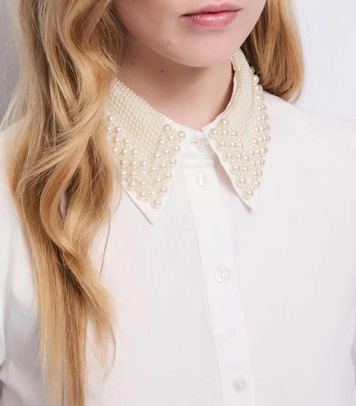 【SALE】【GAUDI】パールカラーポイントシャツ■IT521FD45011