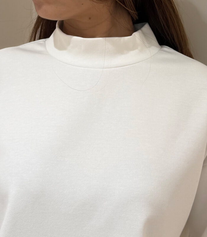 【MoNiLE】ダンボールハイネックトップス★2863