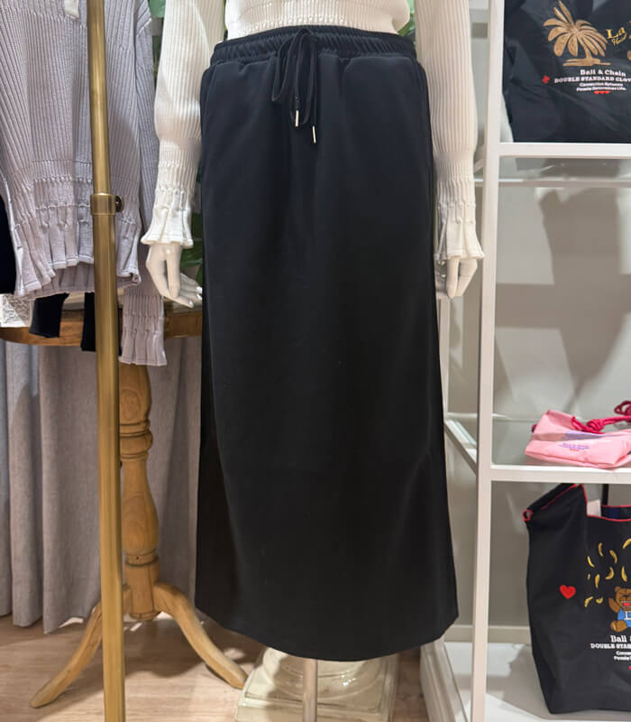 【MoNiLE】ダンボールサイドピンタックタイトスカート★2864