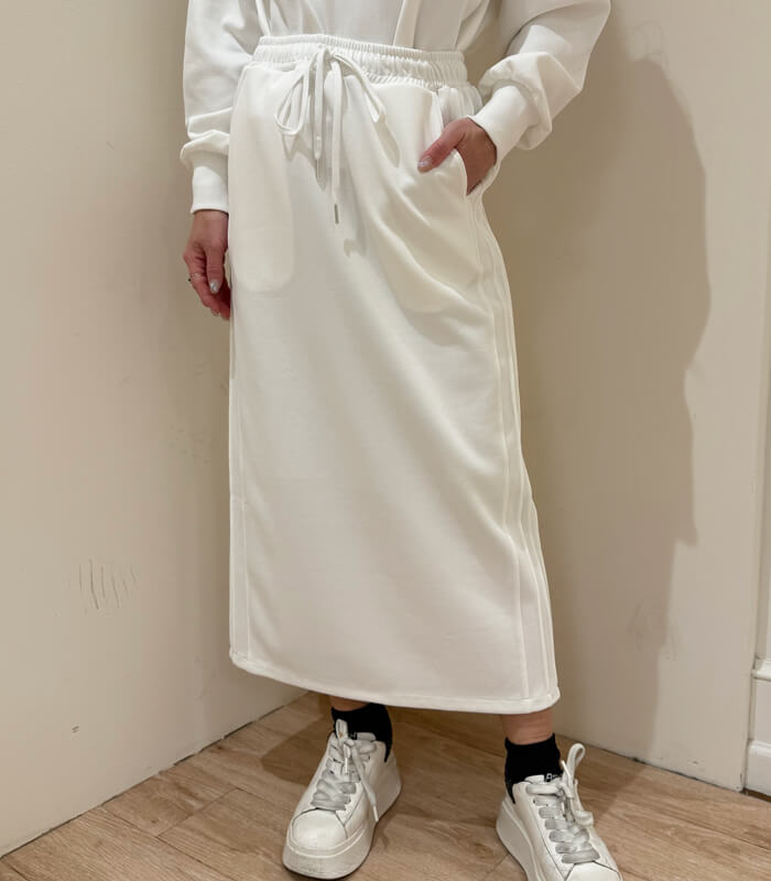 【MoNiLE】ダンボールサイドピンタックタイトスカート★2864