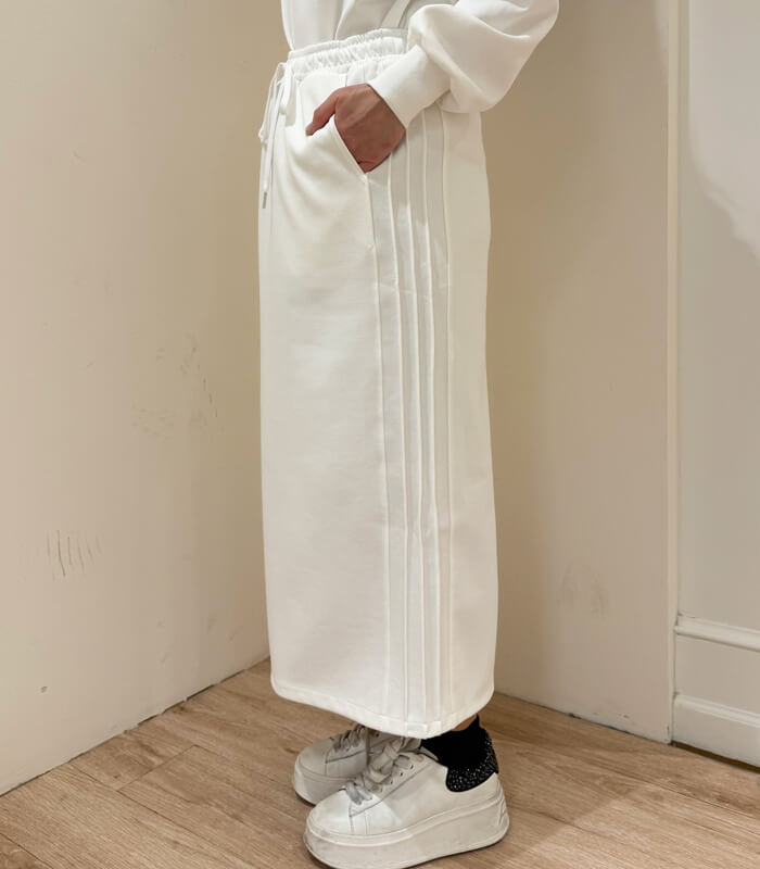 【MoNiLE】ダンボールサイドピンタックタイトスカート★2864