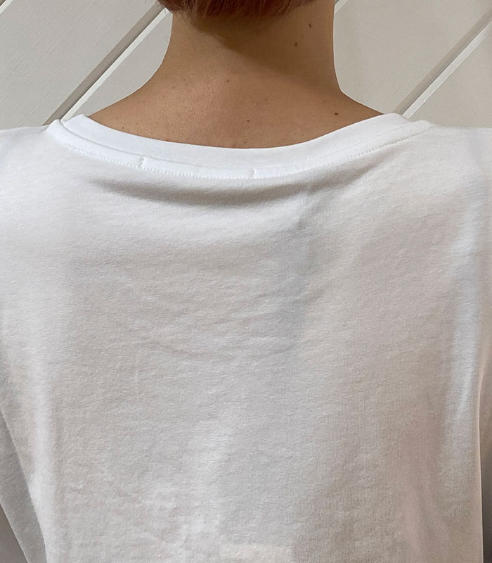 GAUDi】パール×ビジューロゴロングTシャツ☆IT421BD64035
