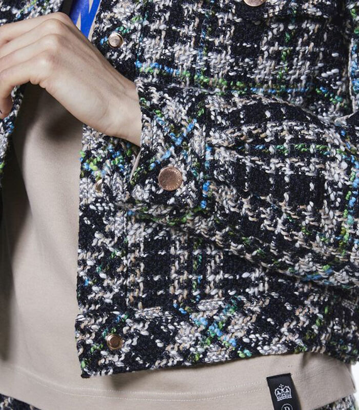 【DOUBLE STANDARD CLOTHING】MIXツイードジャケット★☆0205-080-261