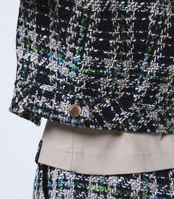 【DOUBLE STANDARD CLOTHING】MIXツイードジャケット★☆0205-080-261