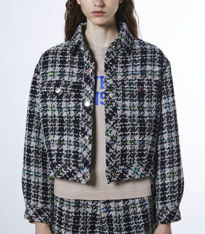 【DOUBLE STANDARD CLOTHING】MIXツイードジャケット★☆0205-080-261