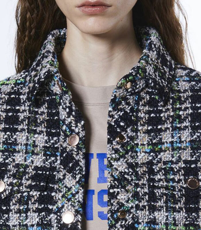 【DOUBLE STANDARD CLOTHING】MIXツイードジャケット★☆0205-080-261