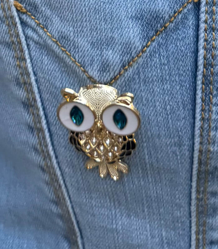 【FLY GIRL】ブローチ付きデニムジャケット★☆IT6533-24