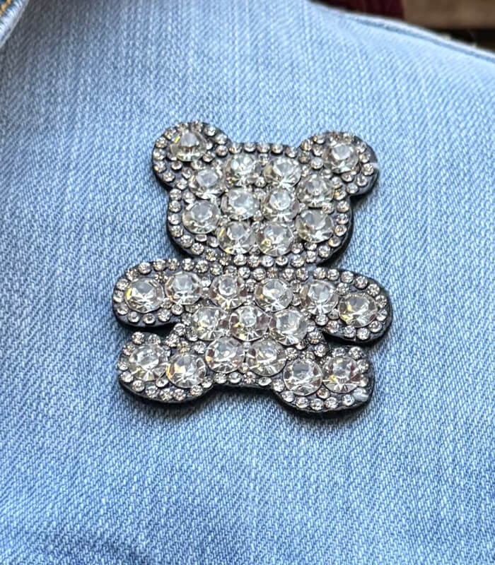 【FLY GIRL】ブローチ付きデニムジャケット★☆IT6533-24