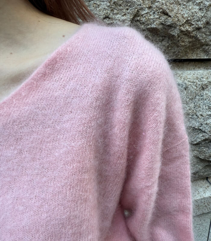 【SALE】【Desert Rose】Vネックプルオーバーニット▼☆BDKT-72