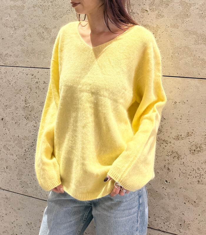 【SALE】【Desert Rose】Vネックプルオーバーニット▼☆BDKT-72