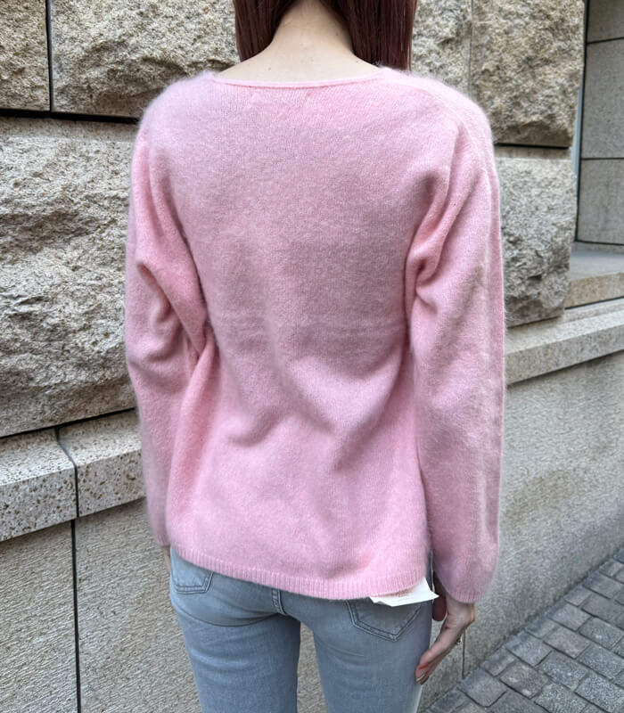 【SALE】【Desert Rose】Vネックプルオーバーニット▼☆BDKT-72