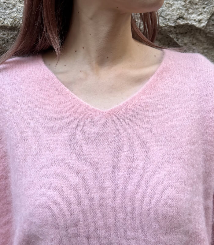 【SALE】【Desert Rose】Vネックプルオーバーニット▼☆BDKT-72