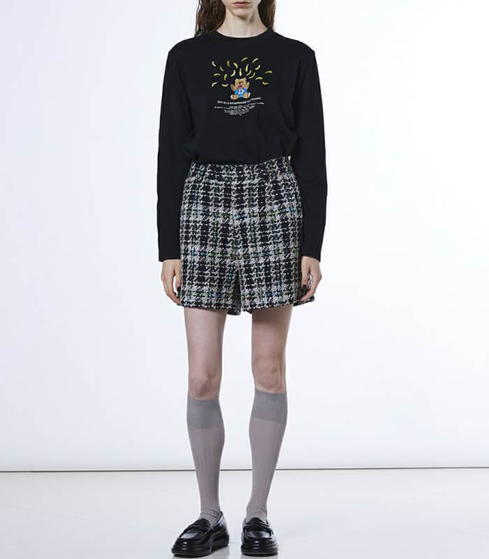 【DOUBLE STANDARD CLOTHING】MIXツイードショートパンツ★☆0206-081-261