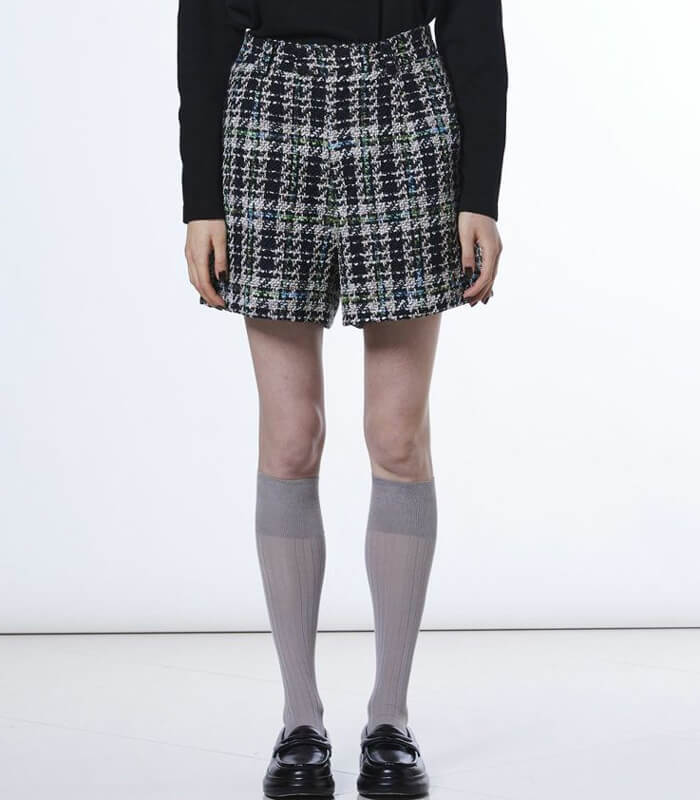 【DOUBLE STANDARD CLOTHING】MIXツイードショートパンツ★☆0206-081-261