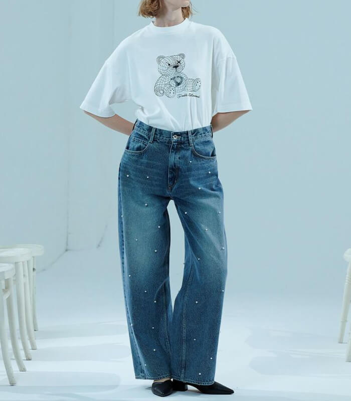 【DOUBLE STANDARD CLOTHING】NEOベアフライスTシャツ★☆0508-100-253