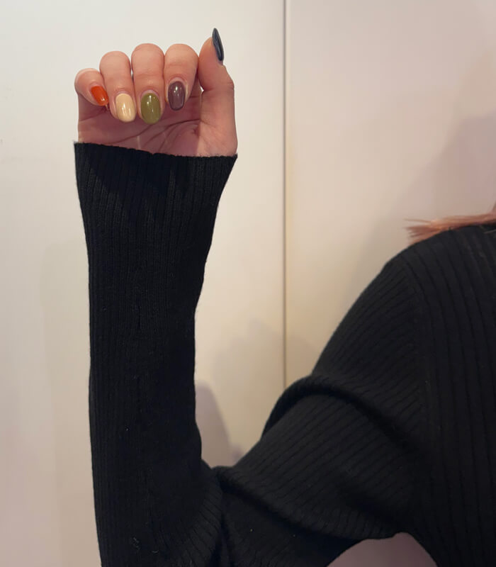 【SALE】【Desert Rose】ハイネックシアーリブニット▼☆BDKT-74