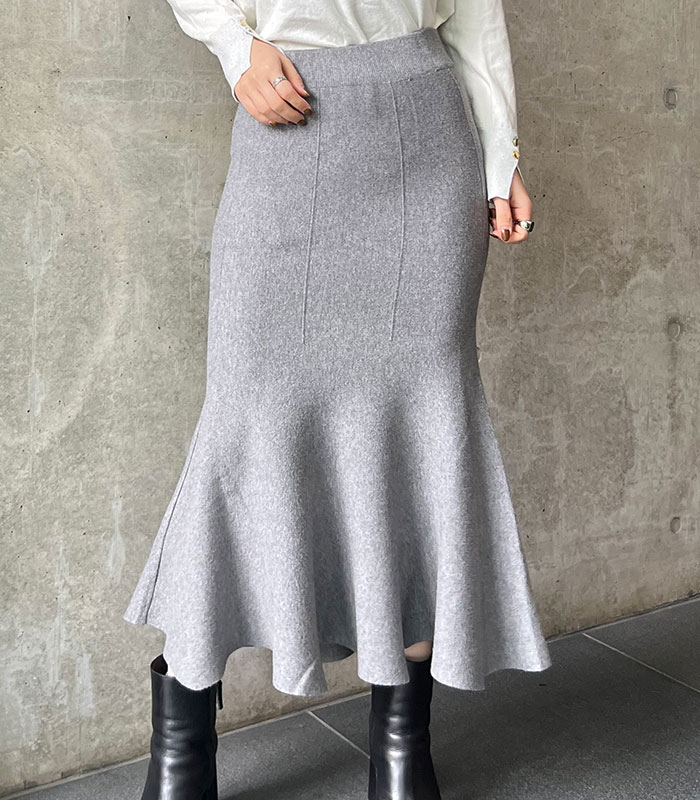 【SALE】【Desert Rose】ミラノリブロングマーメイドスカート●TSK-134