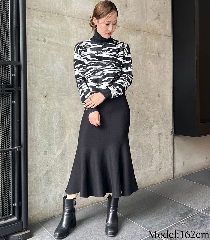 【SALE】【Desert Rose】ミラノリブロングマーメイドスカート●TSK-134