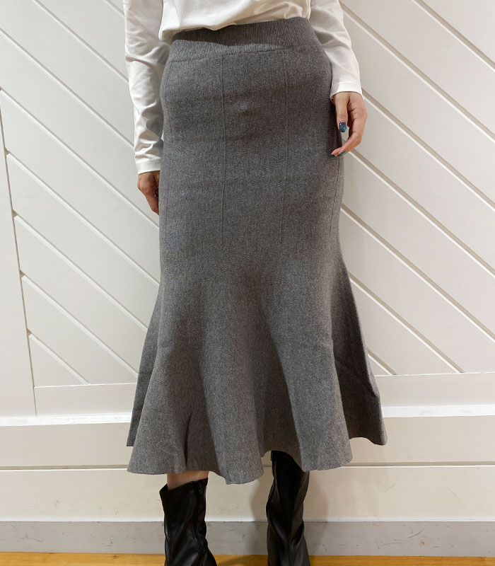 【SALE】【Desert Rose】ミラノリブロングマーメイドスカート●TSK-134