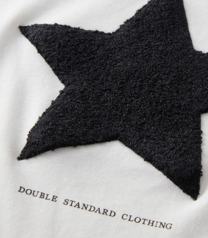 【DOUBLE STANDARD CLOTHING】フライススターTシャツ★☆0508-070-253