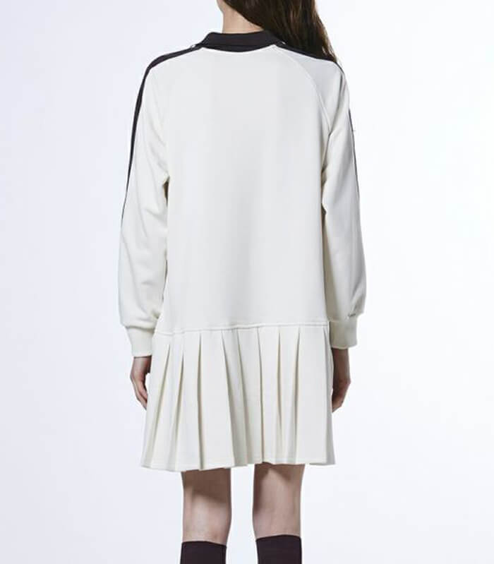 【DOUBLE STANDARD CLOTHING/ESSENTIAL】プリーツジャージワンピース★☆2501-030-261