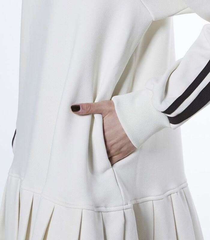 【DOUBLE STANDARD CLOTHING/ESSENTIAL】プリーツジャージワンピース★☆2501-030-261