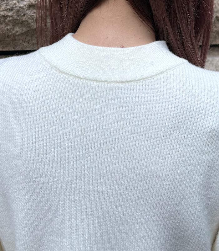 【SALE】【Desert Rose】チャーム付ハイネックペプラムニット▼☆BDKT-78