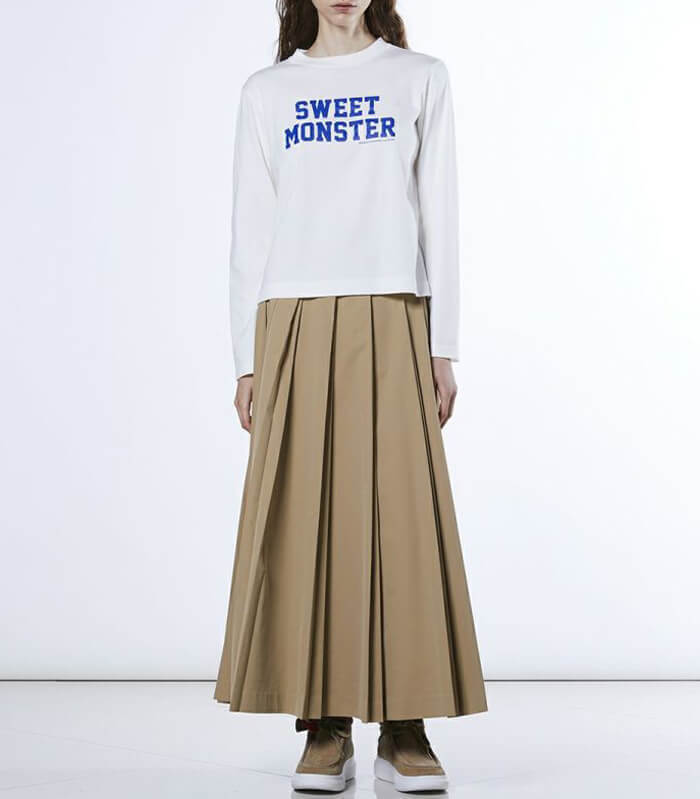 【DOUBLE STANDARD CLOTHING】オリジナルロゴ フライスロングTシャツ★☆0208-070-261