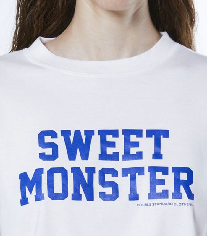 【DOUBLE STANDARD CLOTHING】オリジナルロゴ フライスロングTシャツ★☆0208-070-261