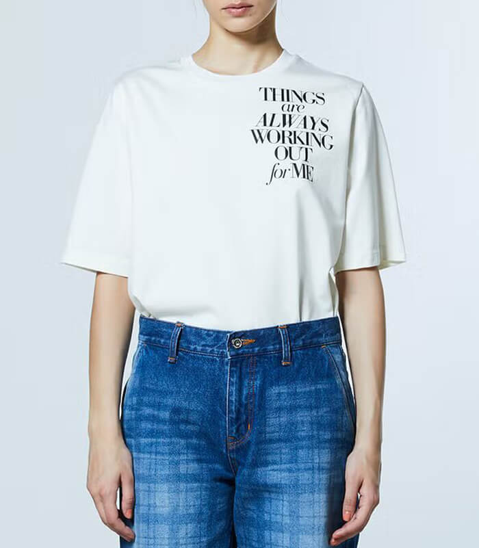 【DOUBLE STANDARD CLOTHING】フラワープリント 天竺Tシャツ★☆0208-510-261