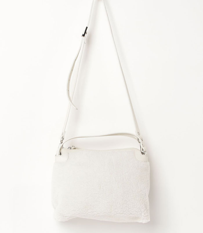 【SALE】【RIPANI】フェイクムートン ダブルハンドル2WAYバッグ●2202BO-RONDINE