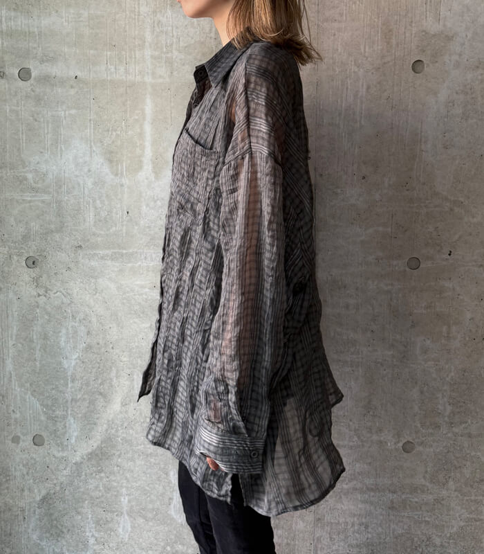 【SALE】【DESERT ROSE】シアーロングシャツ■☆BDBL-15