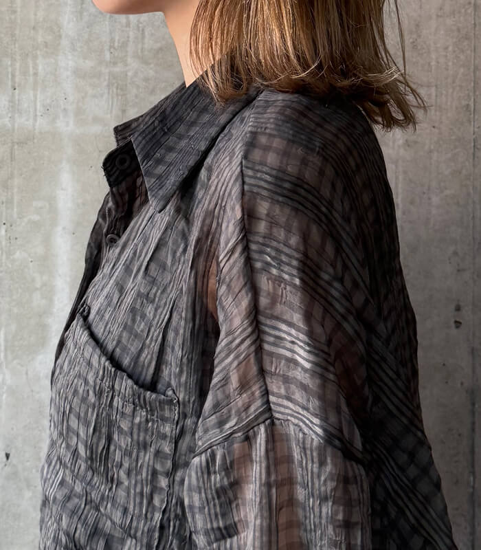 【SALE】【DESERT ROSE】シアーロングシャツ■☆BDBL-15