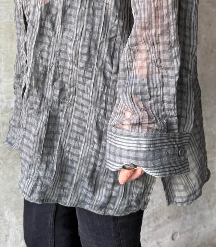 【SALE】【DESERT ROSE】シアーロングシャツ■☆BDBL-15