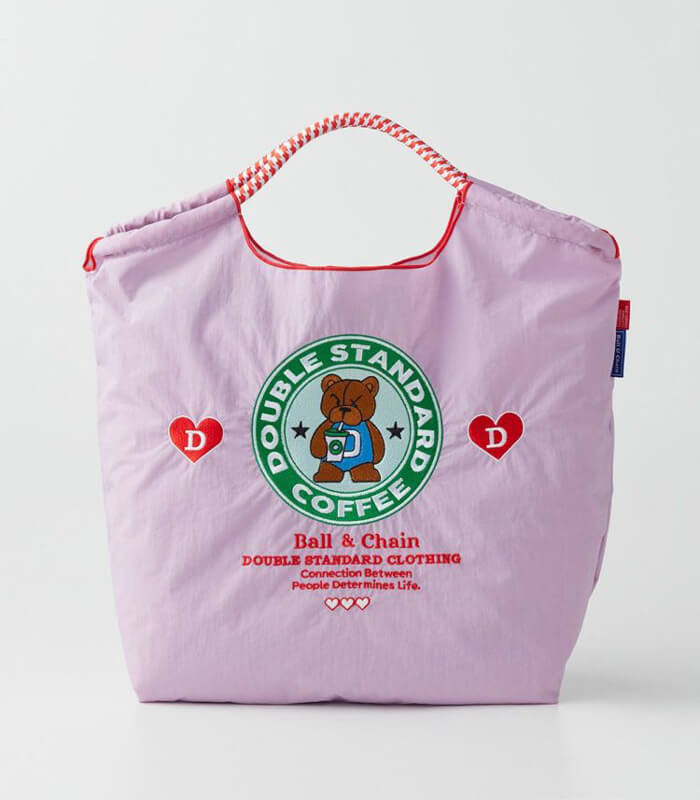 【DOUBLE STANDARD CLOTHING】コーヒーベア ミニショッピングバッグ★☆0400-002-261