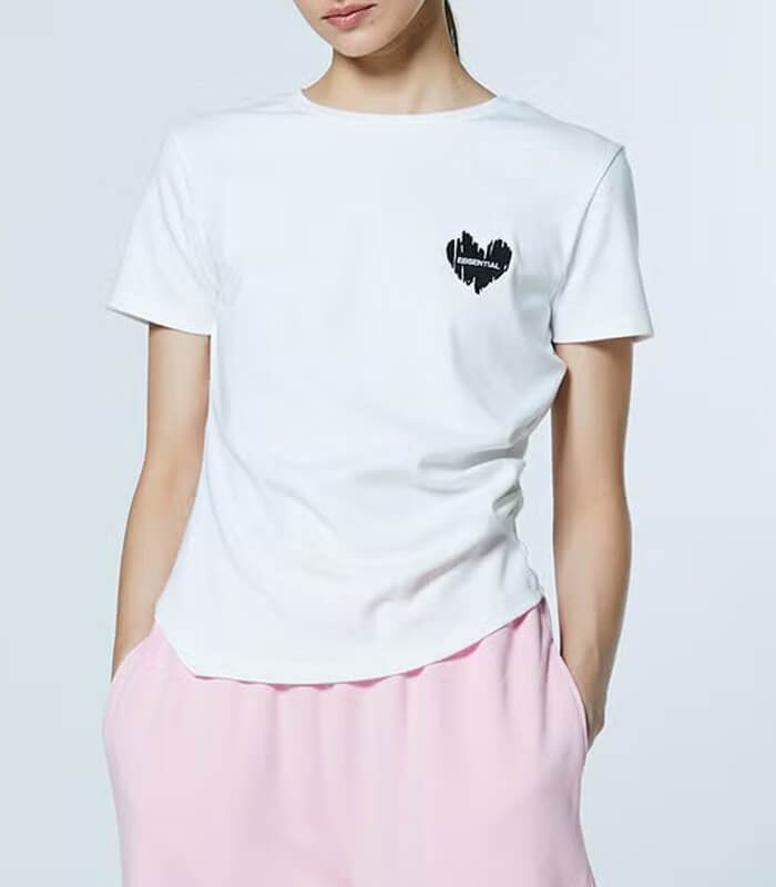 【DOUBLE STANDARD CLOTHING/ESSENTIAL】ウエストサイドタックTシャツ★2508-250-261