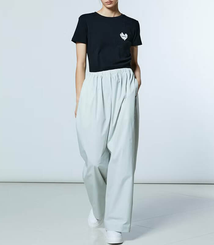 【DOUBLE STANDARD CLOTHING/ESSENTIAL】ウエストサイドタックTシャツ★2508-250-261
