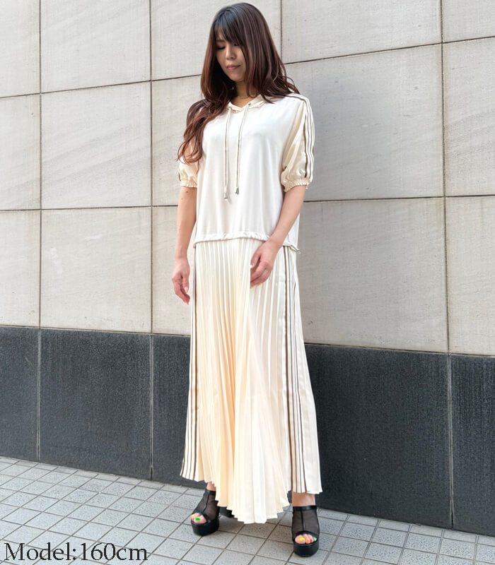 【DESERT ROSE】サイド3ラインワンピース★☆BDOP-38