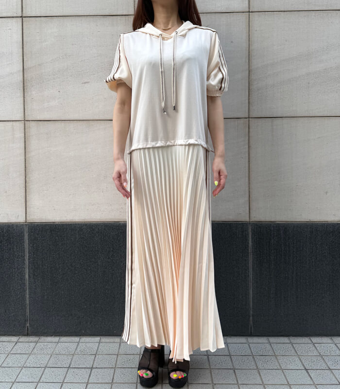 【DESERT ROSE】サイド3ラインワンピース★☆BDOP-38