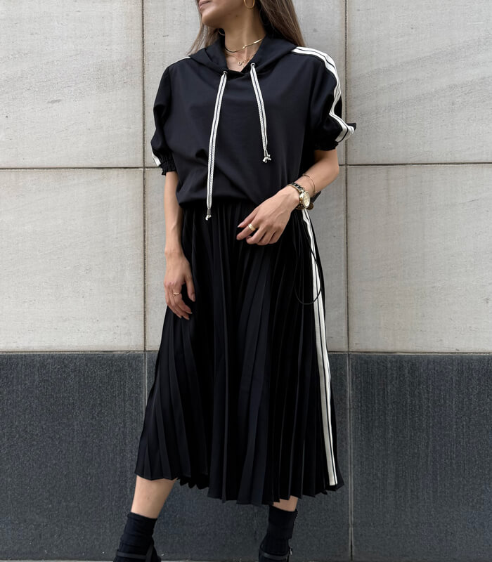 【DESERT ROSE】サイド3ラインワンピース★☆BDOP-38