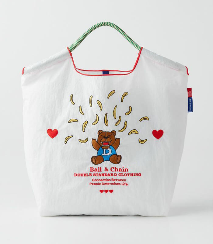 【DOUBLE STANDARD CLOTHING】バナナベア ミニショッピングバッグ★☆0400-001-261
