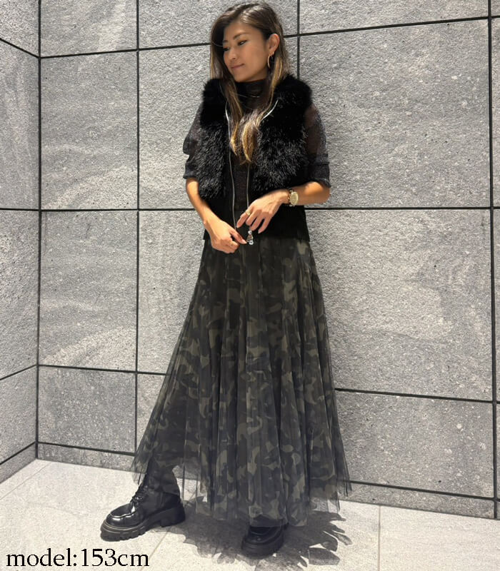 TRANOI】迷彩柄チュールスカート182R516 | WEAR,スカート | DESERT ROSE